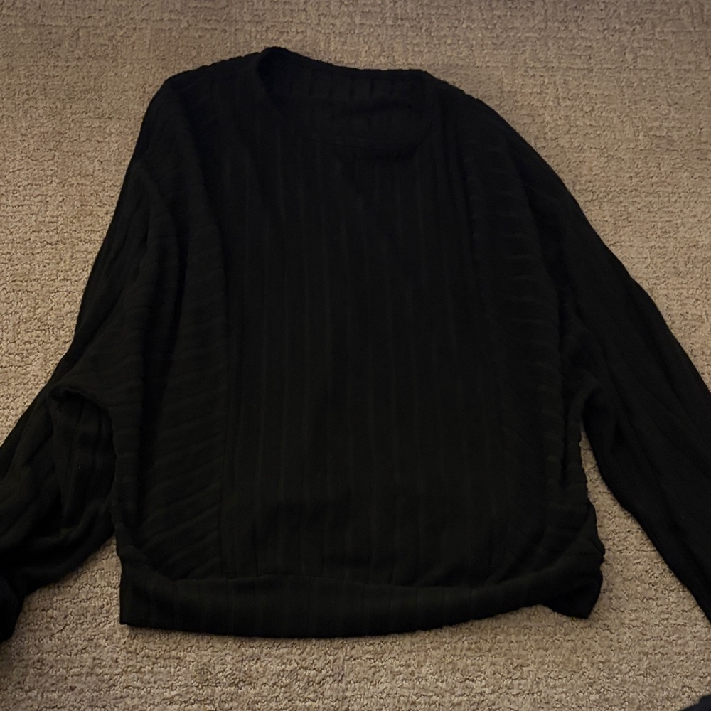 Black Long Sleeve Sweater